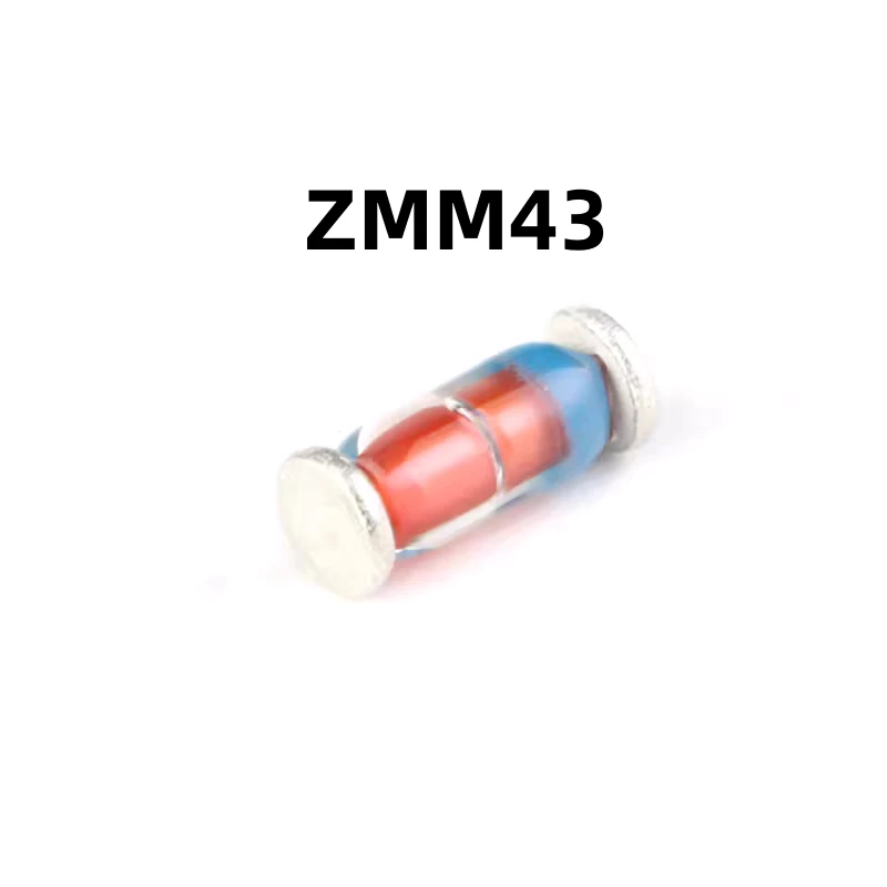 200只 ZMM43 LL-34 43V/0.5W 贴片稳压二极管 原装 1206圆柱型