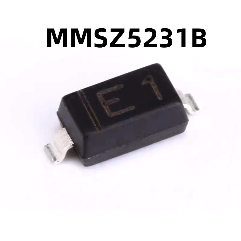 200只MMSZ5231B SOD-123 5.1V/0.35W 原装正品 贴片稳压二极管