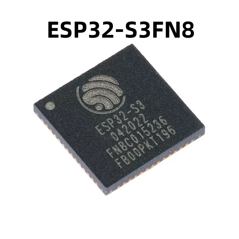 ESP32-S3FN8 QFN-56 Wi-Fi+蓝牙5.0 8MB 原装正品32位双核MCU芯片