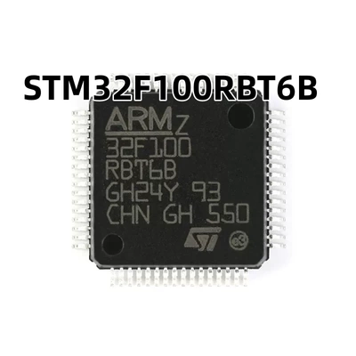 STM32F100RBT6B LQFP-64 ARM Cortex-M3 32位微控制器原装正品