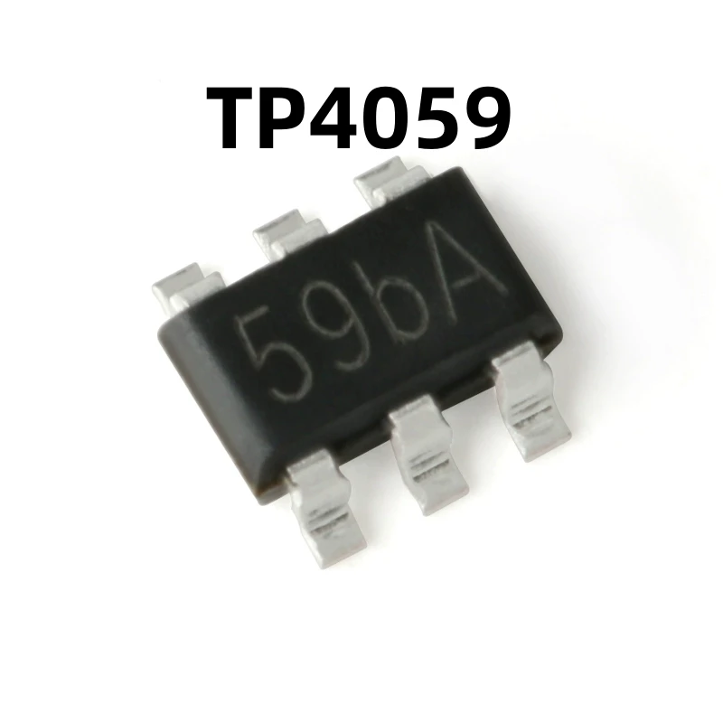 TP4059 SOT-23-6 600mA 原装正品 贴片 线性锂离子电池充电器芯片