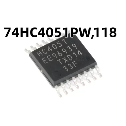 74HC4051PW,118 TSSOP-16 8通道模拟多路复用器原装正品