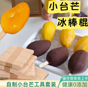 小台芒雪糕棒冰棒棍冰棍棒冰棒木棒冰淇淋模型食品级冰激凌手工棒