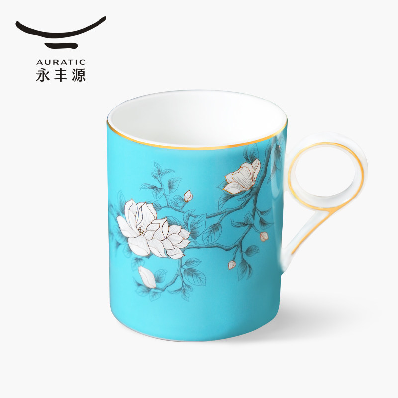 永丰源玉堂逢春/一路繁花/锦绣缤纷马克杯陶瓷水杯茶杯礼盒装