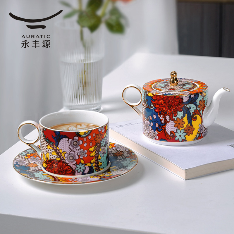 永丰源繁花似锦4头咖啡具