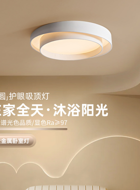 EFE&Edgar圆中圆吸顶灯 意式极简卧室灯具现代创意网红书房灯具