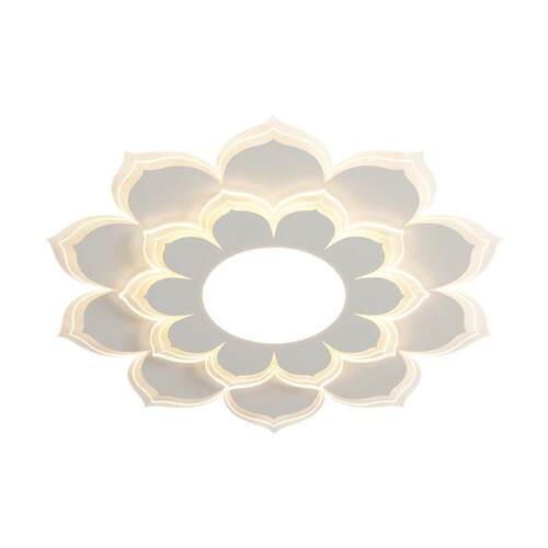 客厅大灯现代简约花形主灯温馨卧室房间护眼led灯书房餐厅吸顶灯