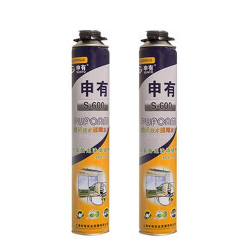 阻燃发泡胶高密度750ml聚氨酯泡沫填剂900g耐高温防火发泡剂