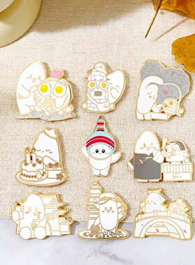 周深周边演唱会生米金属徽章包挂件胸针应援同款代言饰品生日礼物