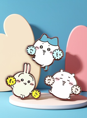 chiikawa吉伊卡哇胸针卡通徽章包包挂件立牌小八乌萨奇圣诞摆件礼