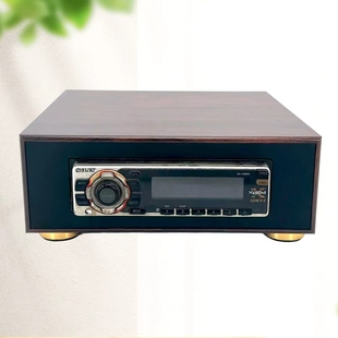 适用先锋建伍索尼阿尔派车载单锭CD机改装家用机箱外壳