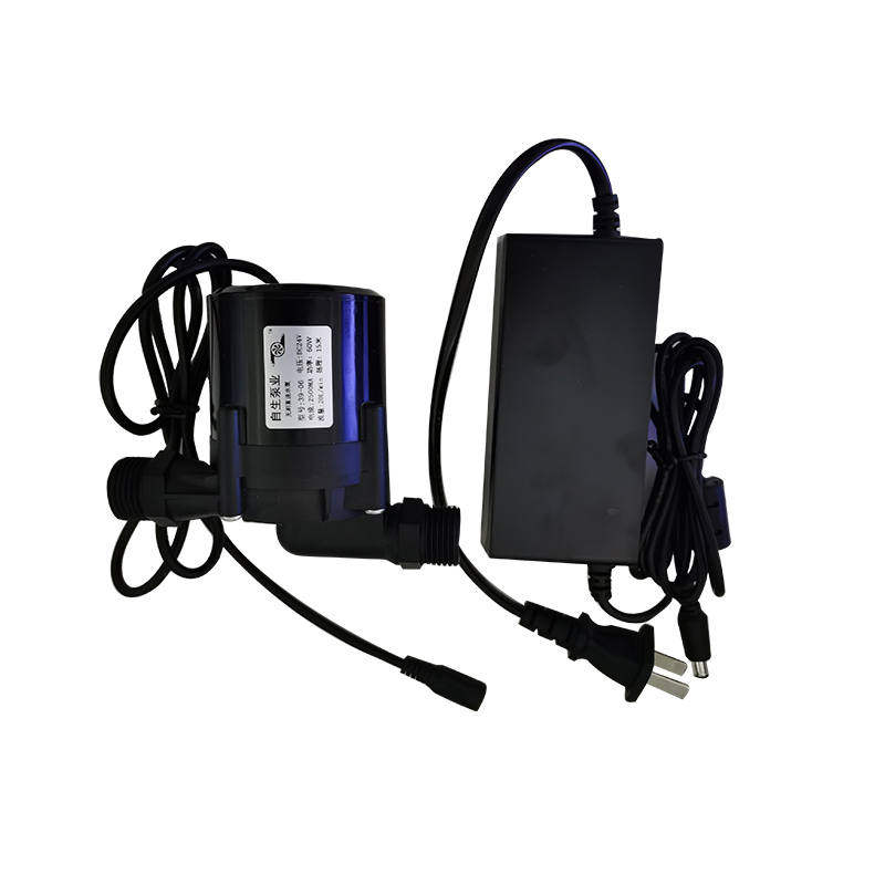 12V24V无刷直流泵冷热水耐高温大功率 小型循环加增压静音抽水泵