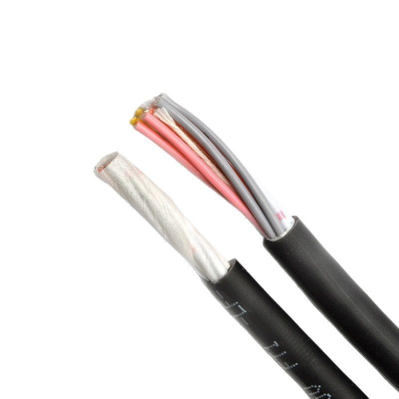 正标2464-18AWG电源线2C~12C绝缘护套线黑色圆线现货直销