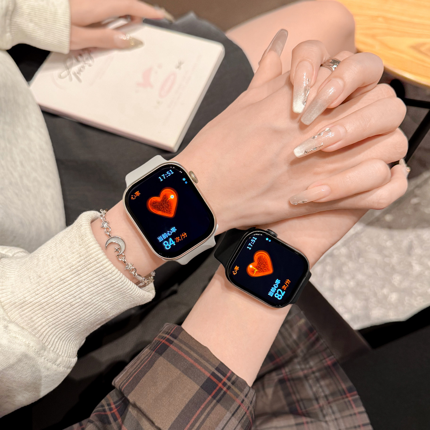 智能手表血糖血压心率睡眠检测