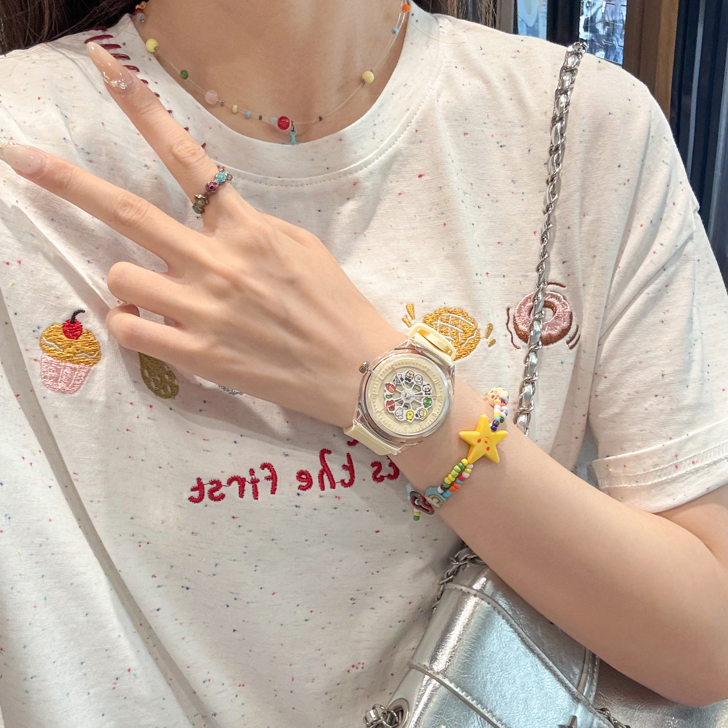 番米拉minini旋转摩天轮手表女