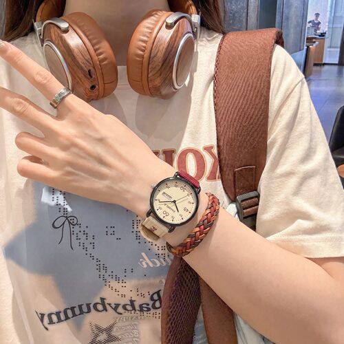 女学生防水只看时间高颜值手表