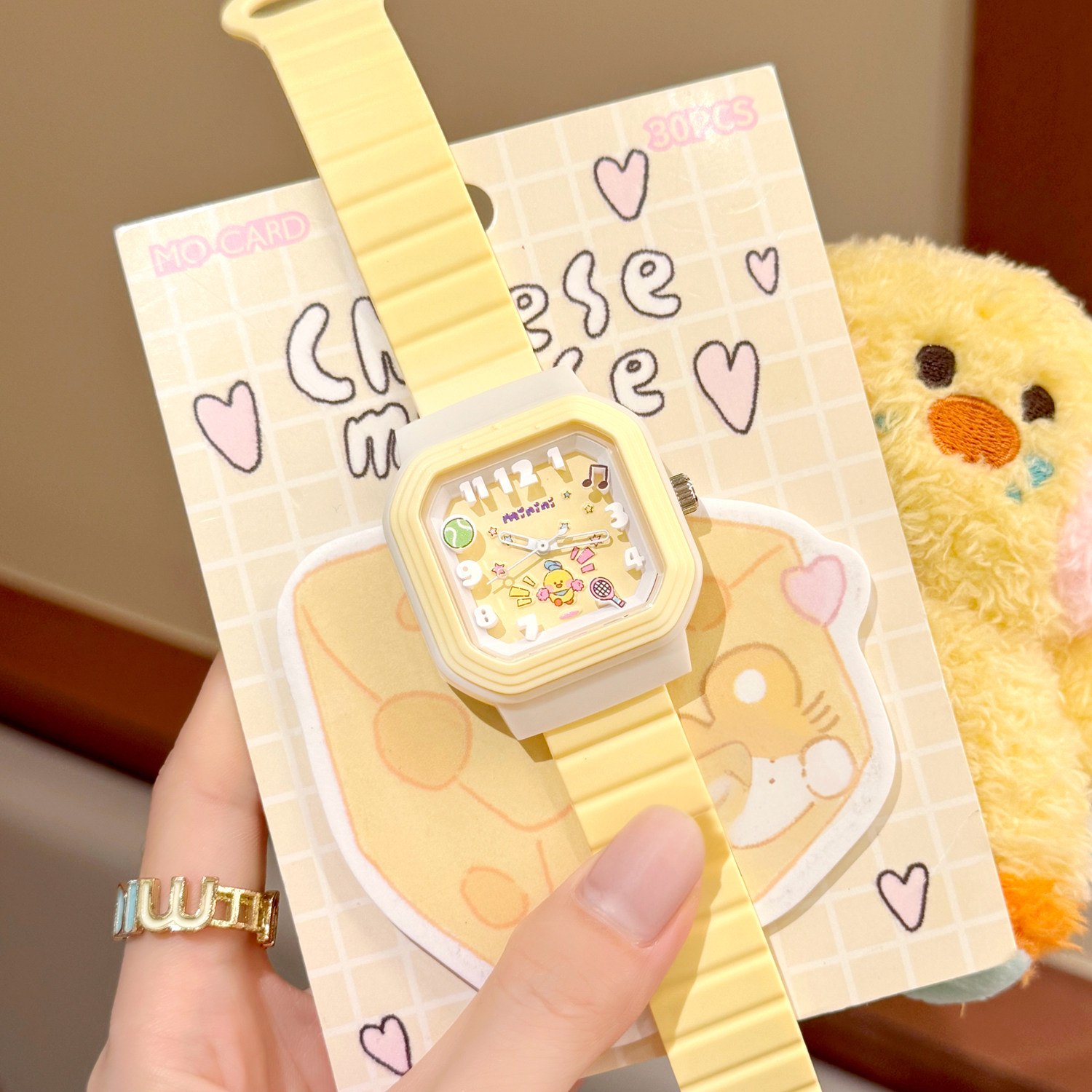 番米拉磁吸儿童手表女学生女孩初高中女生女款初中生专用只看时间,手表,国产腕表,淘宝优惠券,粉丝福利购,淘宝优惠卷