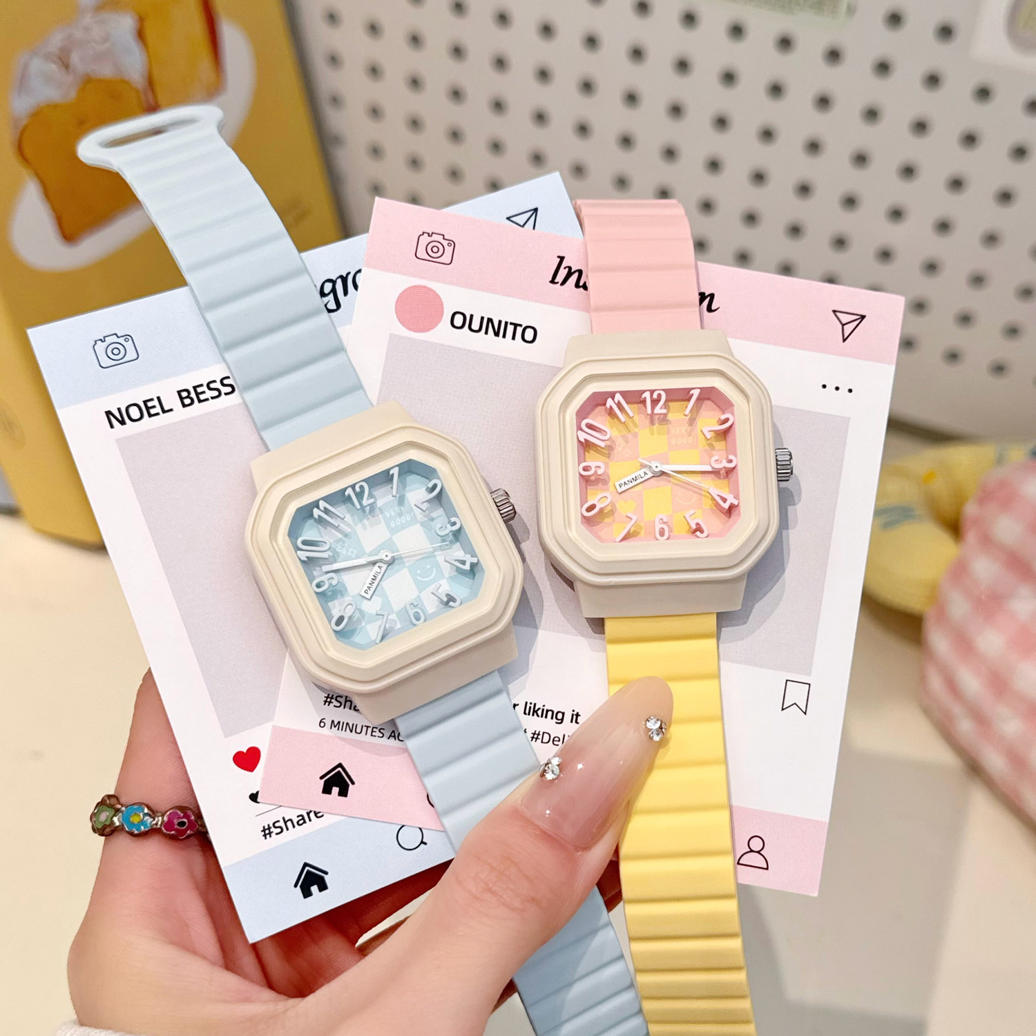 儿童手表女学生女款小学生孩只看时间女童专用电子学生用2026新款