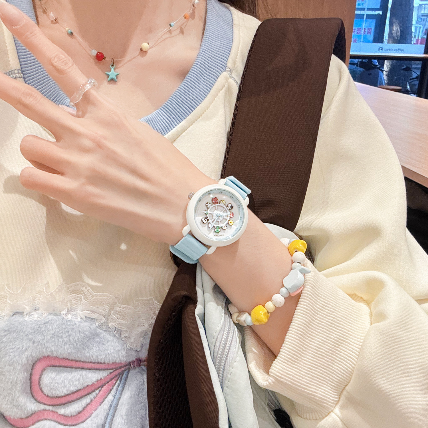 番米拉minini旋转摩天轮手表女