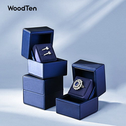 WOODTEN/木世新款高档戒指盒