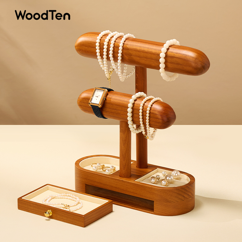 木世实木手表收纳展示架