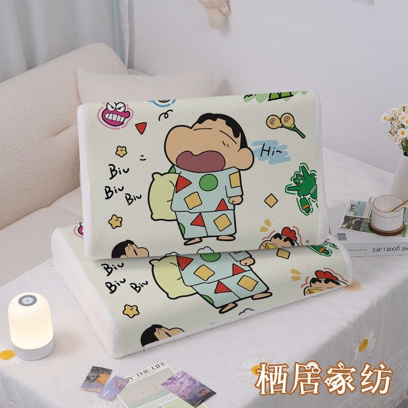 乳胶枕套卡通蜡笔小新3-6-12岁儿童牛奶绒枕头套单人枕套枕芯套,床上用品,枕套,淘宝优惠券,粉丝福利购,淘宝优惠卷