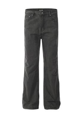 KAFER 美式复古cleanfit微喇显瘦牛仔裤男女秋季vibe直筒阔腿裤子