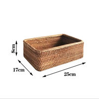 Desktop cosmetics wooden storage tray, storage drawer, skincare cabinet, dressing table, shelf, organizing box thumbnail 4