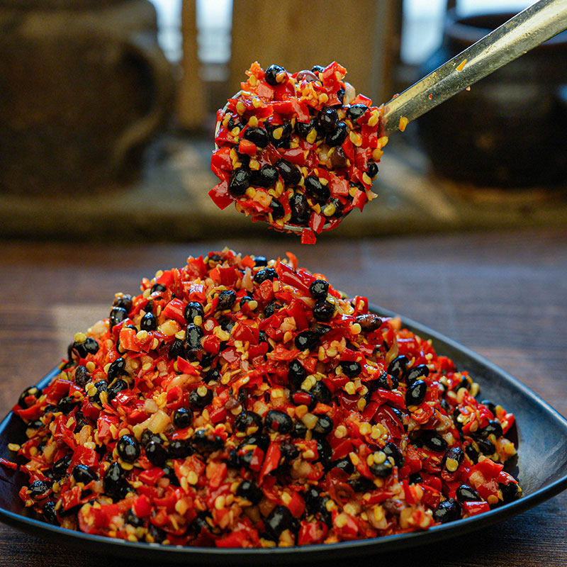 湖南特产野山椒豆豉辣椒酱香辣剁椒风味豆鼓酱下饭菜调味酱拌饭酱,粮油调味/速食/干货/烘焙,辣椒酱,淘宝优惠券,粉丝福利购,淘宝优惠卷