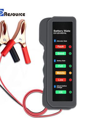 电瓶检测仪BM310汽车摩托蓄电池测试仪故障电瓶测试仪