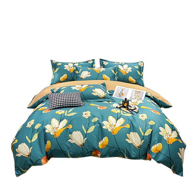 60支长绒棉全棉贡缎被套单件定制