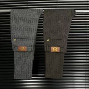 百搭直筒休闲裤 秋冬时尚 2651男士 轻奢高端舒适重工商务款 现货