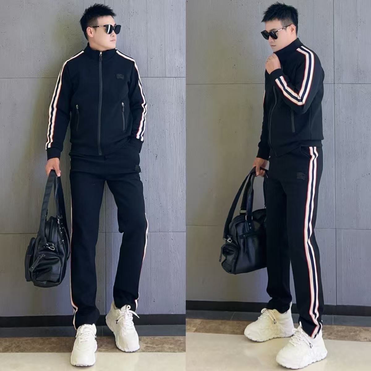 男士新款秋季休闲运动套装