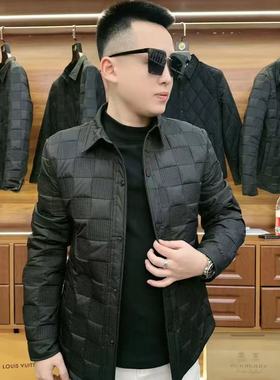 【现货】23147男士秋冬棉服夹克二棉百搭时尚欧货休闲商务简约古