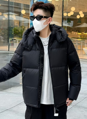 【现货】78222男士新款冬季休闲爆款羽绒服保暖连帽休闲时尚外套