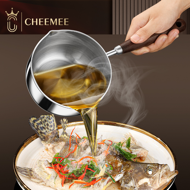 无涂层宝宝辅食锅小奶锅