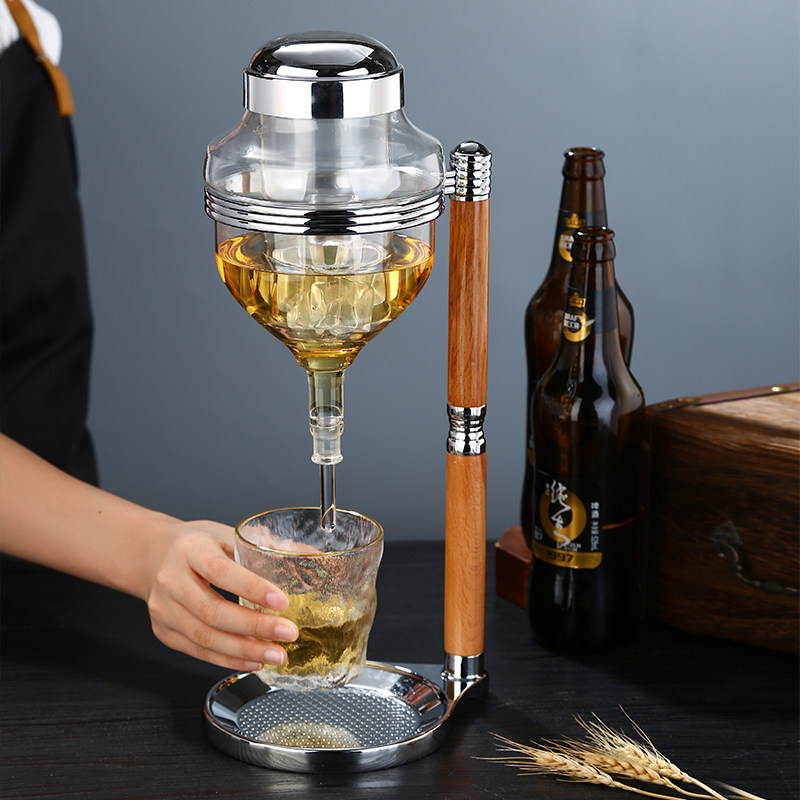 日式时尚清酒滴酒器创意酒屋冷酒器日韩料理冰镇扎啤分酒器醒酒器