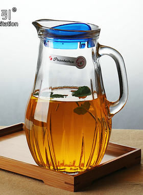 策引土耳其进口玻璃茶壶家用水壶