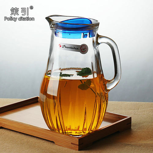 策引土耳其进口玻璃茶壶家用水壶