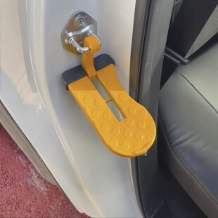 汽车门锁钩脚踏板通用攀爬车顶门锁扣折叠脚踏板脚蹬挂钩辅助工具