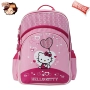 Hello Kitty Girls Schoolbag KT Princess Pink Học sinh 3-5 năm Ba lô nhiều lớp dung tích lớn - Túi bé / Ba lô / Hành lý ba lô đi học