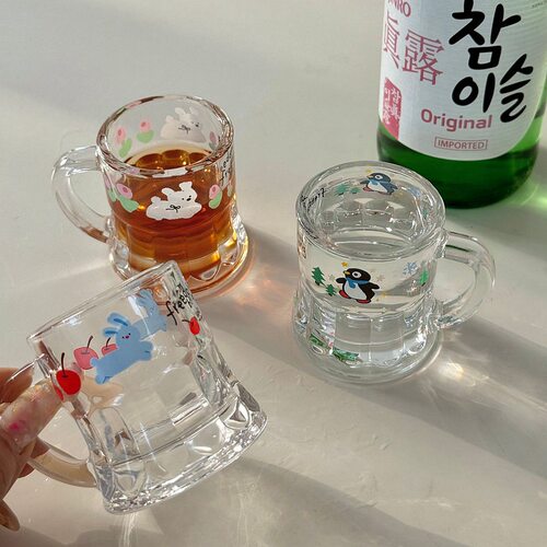 6只装丨一口杯小酒杯一两杯