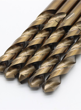 含钴钻 含钴直柄麻花钻 不锈钢钻头10 11 12 13 14 15 16 18 20mm