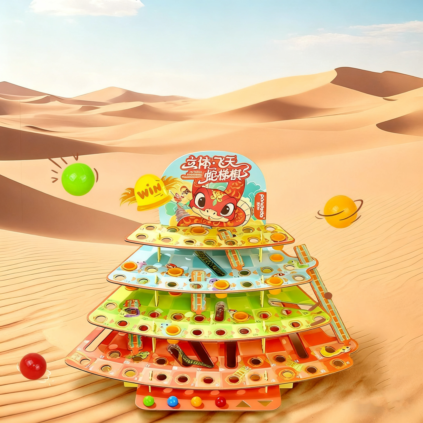 鼓励孩子儿童益智激发玩耍小蛇