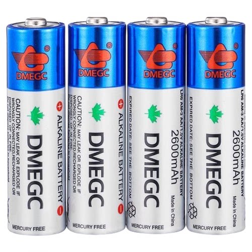DMEGC血压计密码指纹锁专用电池5号保险柜鼠标电子智能门锁干电池