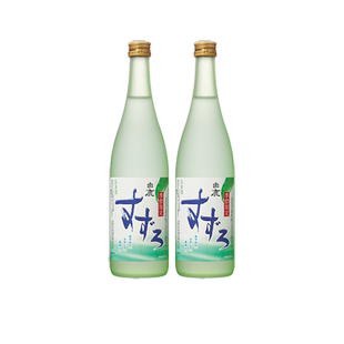 【2瓶】白鹿水露清酒720ml微甜口日本兵库鲜榨清酒日本畅销