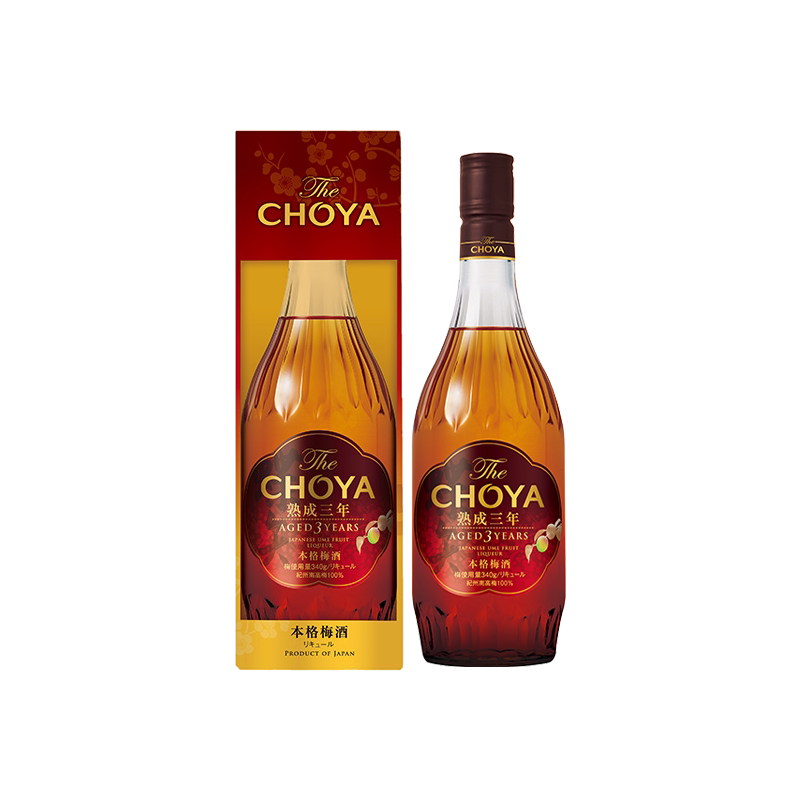 CHOYA蝶矢三年陈本格梅酒700ml