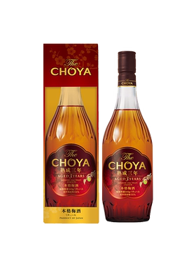 CHOYA蝶矢三年陈本格梅酒700ml