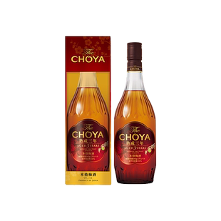 CHOYA蝶矢三年陈本格梅酒700ml日本大阪ISC金奖2025款三年熟成
