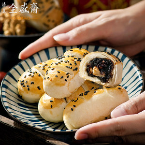 枣泥馅糕点传统零食手工制作